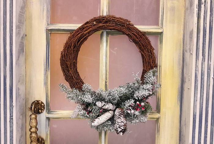 Wreaths handmade - My, My, With your own hands, Presents, New Year, Needlework without process