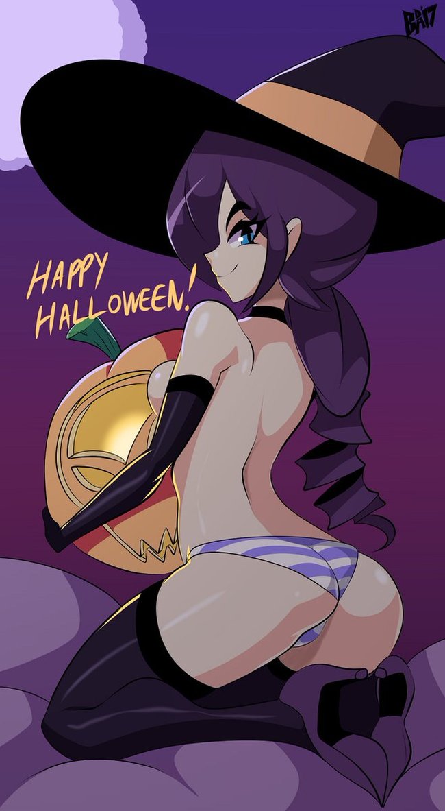 Happy halloween - NSFW, Art, Halloween, 