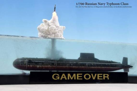 Game over - Typhoon, Submarine, Diorama, Modeling, Longpost, Game over