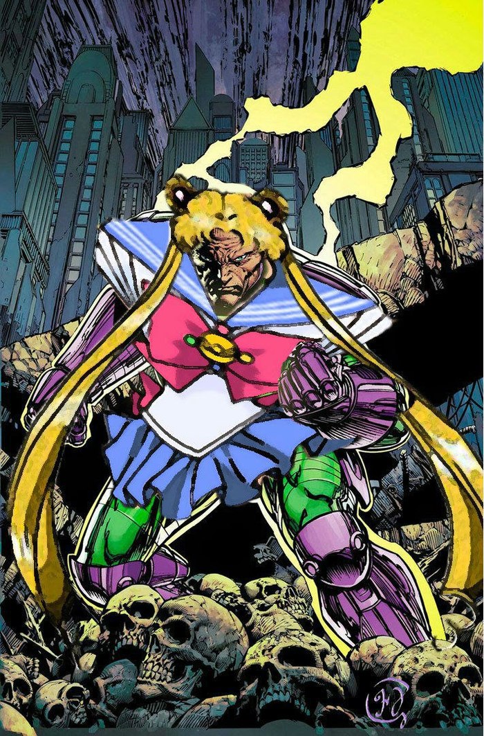 Sailor Luthor - Lex Luthor, Sailor Moon, Dc comics