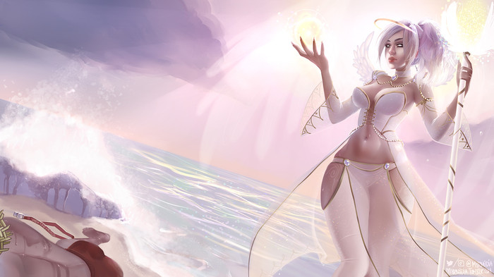 Overwatch Arts Overwatch, Symmetra, Mercy, McCree, Widowmaker, 