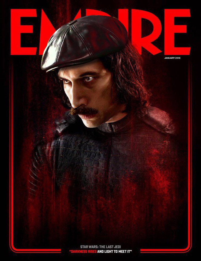 Mikayloyan Ren - My, Kylo Ren, Star Wars, Poster, Photoshop