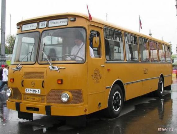 Our brand LiAZ or BUSES from the USSR. Those old, tube, yellow buses from childhood, rattling with the sound of bottles .... Video at the end. - Liaz-677, Bus, Liaz, the USSR, Made in USSR, Back to USSR, Accordion, , Video, Longpost, Repeat