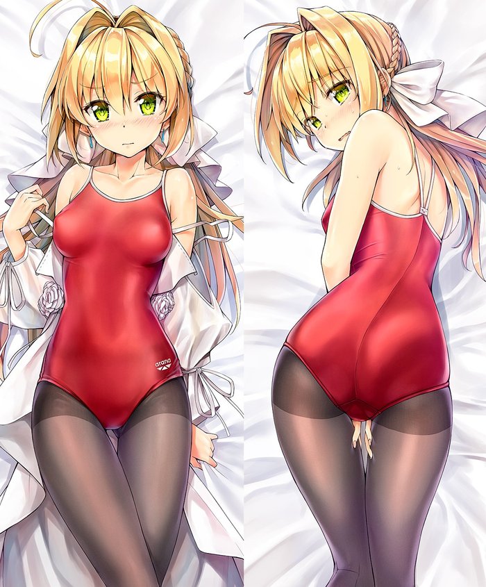 Grand Order Swimsuits - NSFW, Аниме, Anime Art, Fate, Fate Grand Order, Nero Claudius, Mashu Kyrielight, Shielder, Купальник, Длиннопост