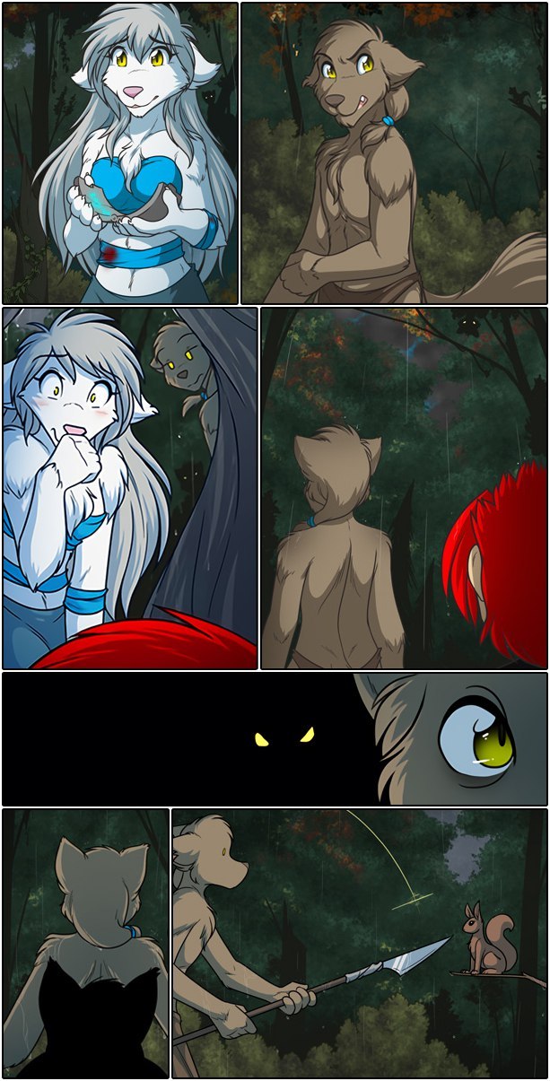 The daughter of the Master Prophet and her pet (TwoKinds Character) - Furry, Comics, , Twokinds, Tom Fischbach, Trace Legacy, Characters (edit), Longpost