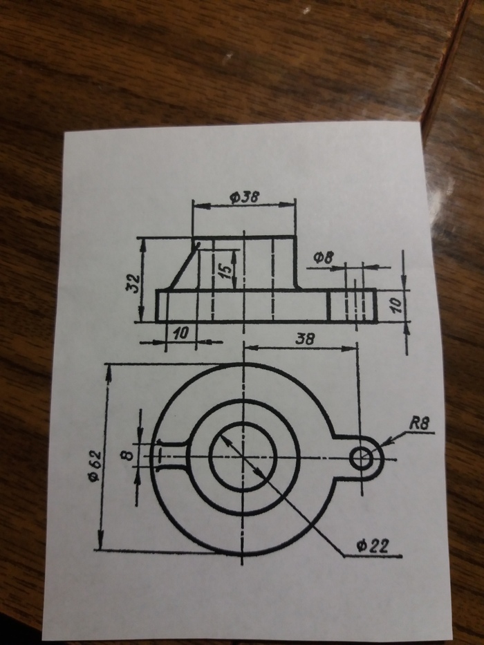 Help me please. It is necessary to draw a third projection - , Drawing, Drawing, Drawing Three Projections