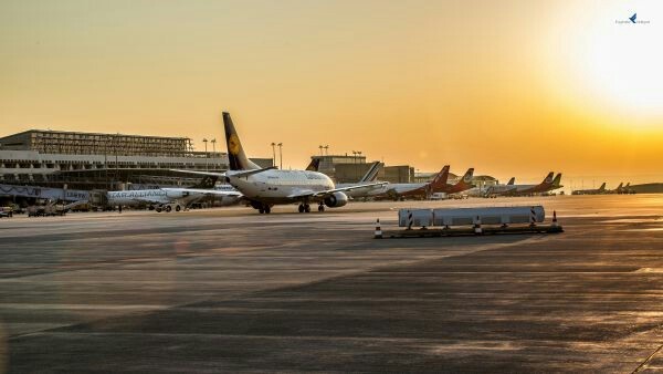 Airport aircraft sunset - Утро, Аэропорт