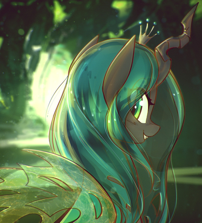 Chrysalis by mirroredsea - My Little Pony, Queen Chrysalis, Mirroredsea