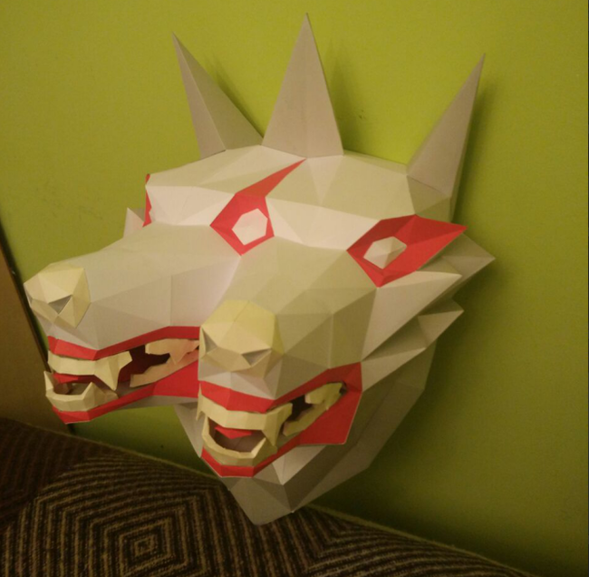 My hobby is papercraft - My, Papercraft, Low poly, Paper modeling, 3D modeling, Hobby, Longpost, 