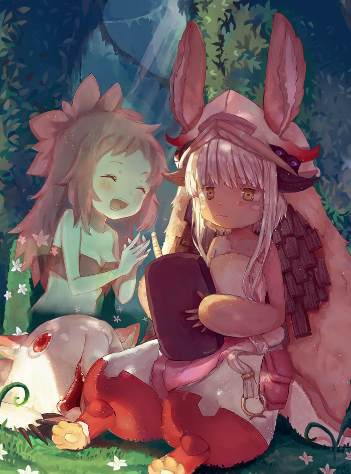 ",  !" Anime Art, , Made in Abyss, Nanachi, Mitty