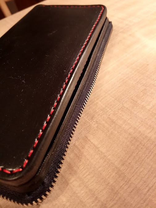 New leather works - My, Leather, Handmade, With your own hands, Wallet, Purse, Leather craft, Longpost