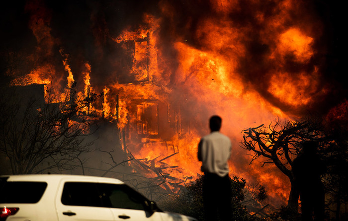 Wildfires in California - Fire, California, Los Angeles, Video, Longpost