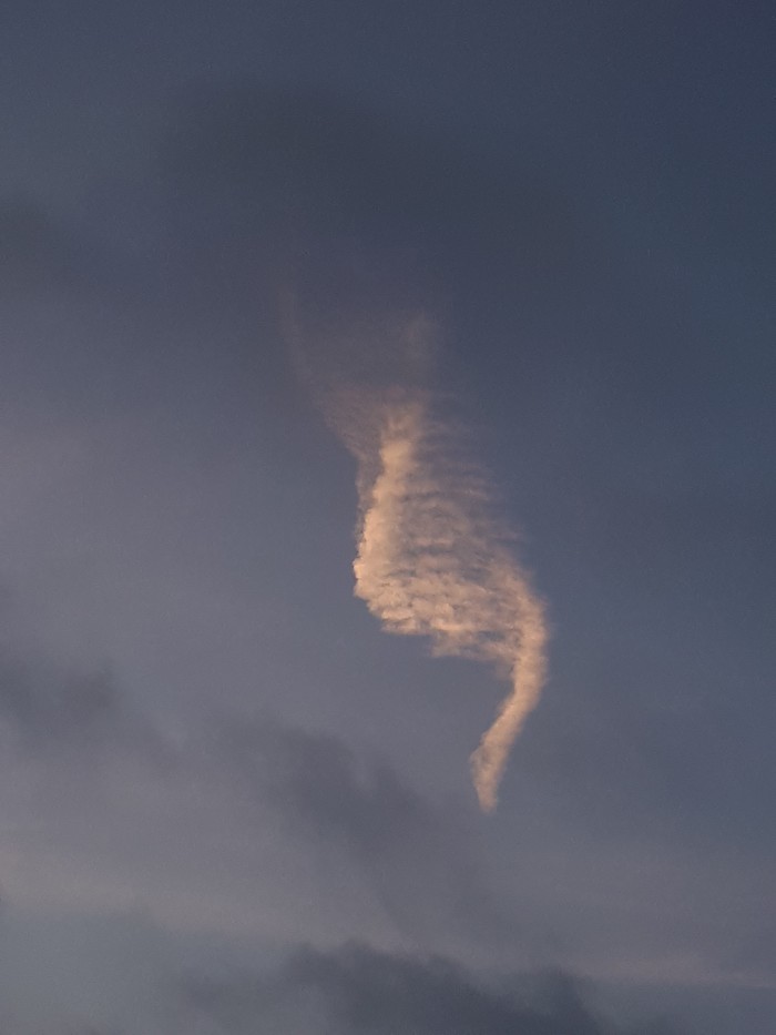 Just a photo of cloud DNA - My, The photo, Clouds, Sky