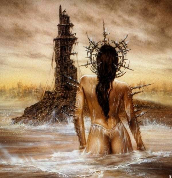 Luis Royo - NSFW, Luis royo, Fantasy, Illustrations, Oil painting, Girls, Longpost