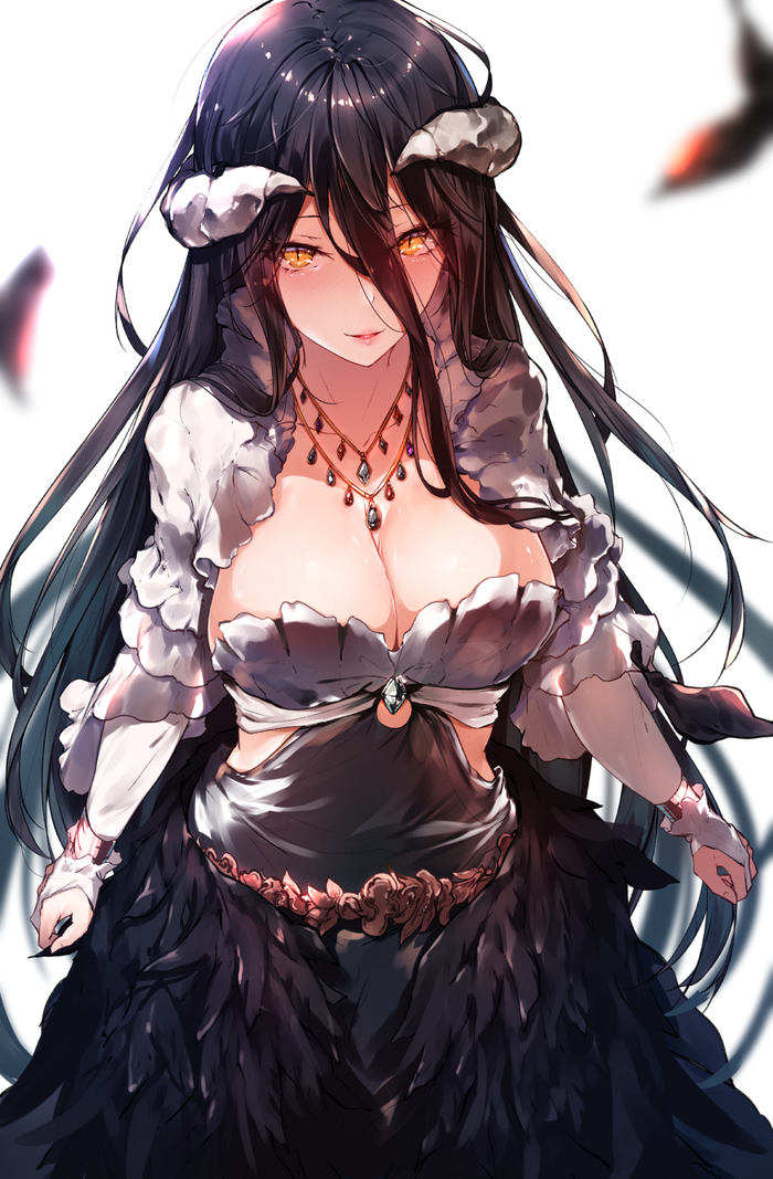 Albedo Anime Art, , Overlord, Albedo (Overlord), Hplay