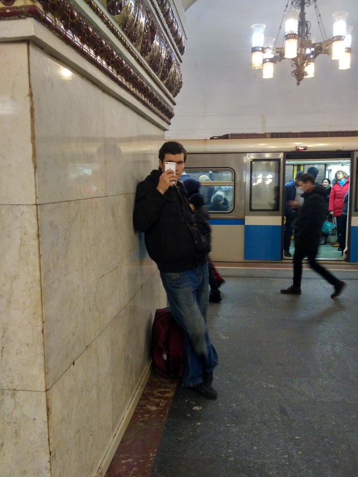 Beggar - Beggars, Metro, Kievskaya metro station, Moscow