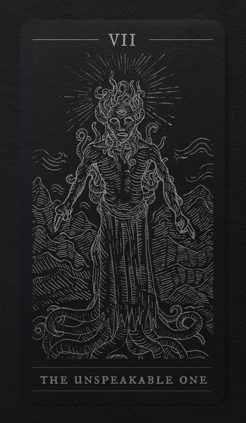 Tarot cards in the style of Howard Lovecraft's mythology - Tarot cards, Howard Phillips Lovecraft, Art, Long-post, Longpost