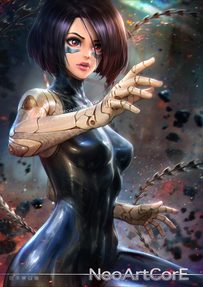 Battle angel alita - Anime art, Anime, Alita: Battle Angel, Neoartcore