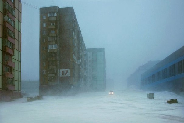 Norilsk - Norilsk, Winter, Longpost