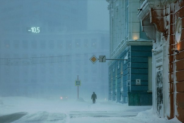 Norilsk - Norilsk, Winter, Longpost