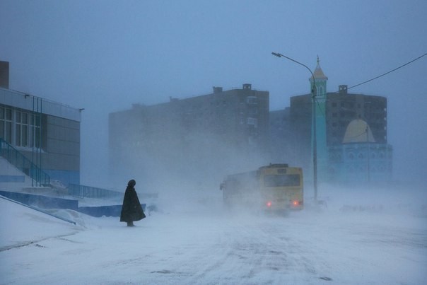 Norilsk - Norilsk, Winter, Longpost