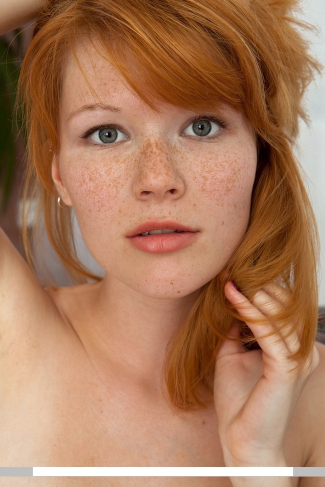 Redhead - NSFW, Redheads, Girls, Beautiful girl, Breast, Longpost, Freckles