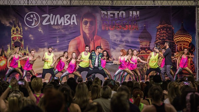 World ZUMBA® Boss Beto Perez has arrived in Russia. A grand master class from the creator of the program - My, Zumba, Master Class, , Party, Dancing, Healthy lifestyle, Motivation, Longpost