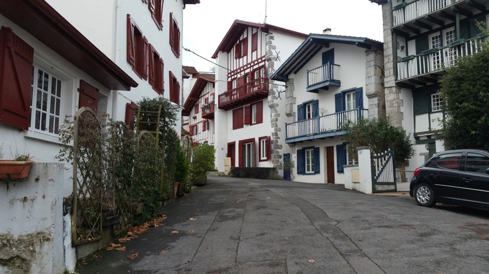 Basque village - My, France, Basques, My, Longpost, Travels