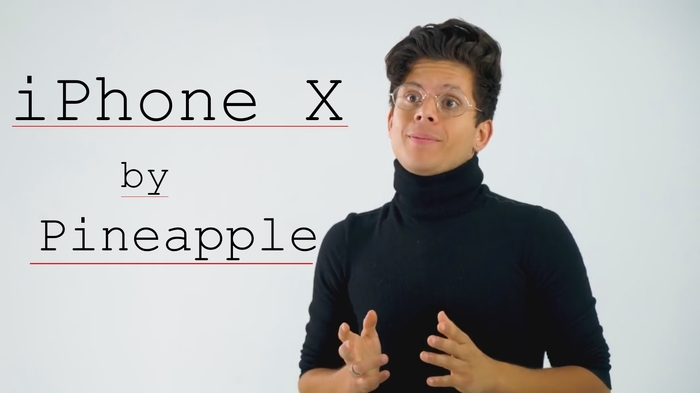 iPhone X by Pineapple | Voice acting and translation - My, Translation, Voice acting, iPhone X, Apple, A pineapple, 