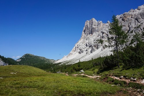 Day five Rifugio San Sebastian - Rifugio Tissi - My, Italy, Dolomites, Hike, The mountains, , , Longpost