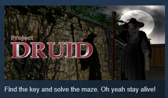  Project Druid - 2D Labyrinth Explorer-  Steam, Steamgifts