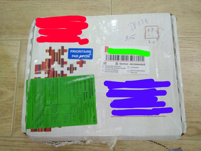 spontaneous exchange. Estonia (Tallinn) - Russia (Volgodonsk) - My, , Secret Santa, Longpost, Gift exchange, Mainstream