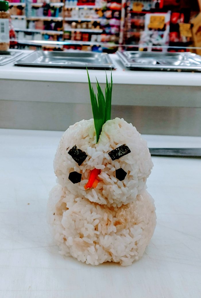 Riceman - snowman in Chinese - snowman, New Year, Winter, Chinese