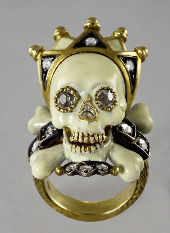 Mourning rings from the Victorian era. - Ring, Mourning, Longpost