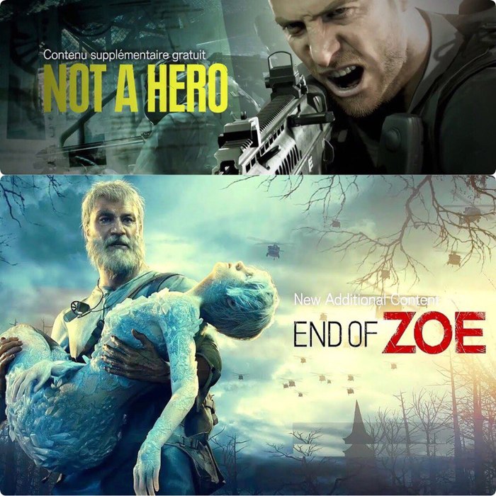  Not a hero  End of Zoe , Resident Evil 7: Biohazard, Not a Hero, End of Zoe, , 