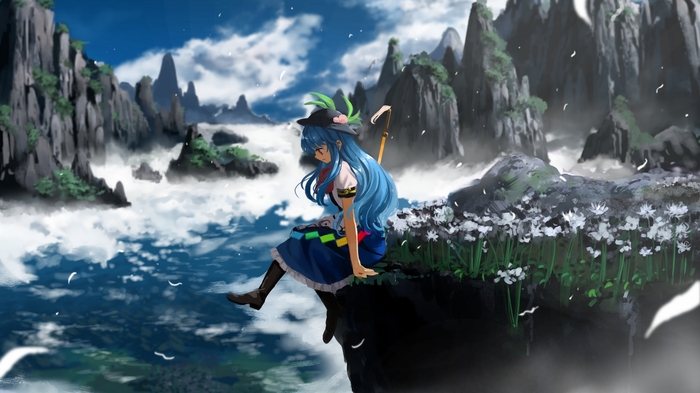 Tenshi will appear in AoCF - Touhou, Anime art, Anime, Not anime, Hinanawi tenshi, 