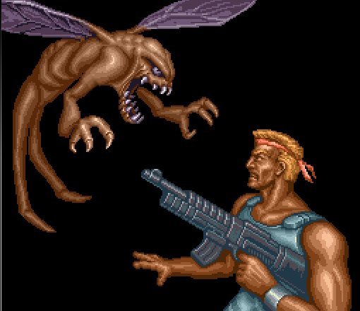 Contra 3 - Contra 3, Скриншот, 16-Битные игры