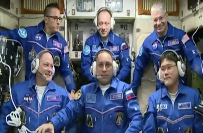 Soyuz MS-07 delivered three members of the new expedition to the ISS - ISS, , Roscosmos, Space