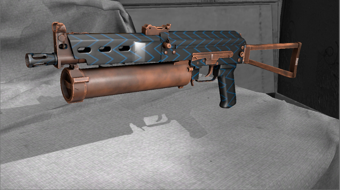 Another attempt to create a skin for CS:GO and a couple of questions. - My, 3d-Coat, , Counter-strike, Steam, Skins, Workshop, Steam workshop, Longpost, Textures