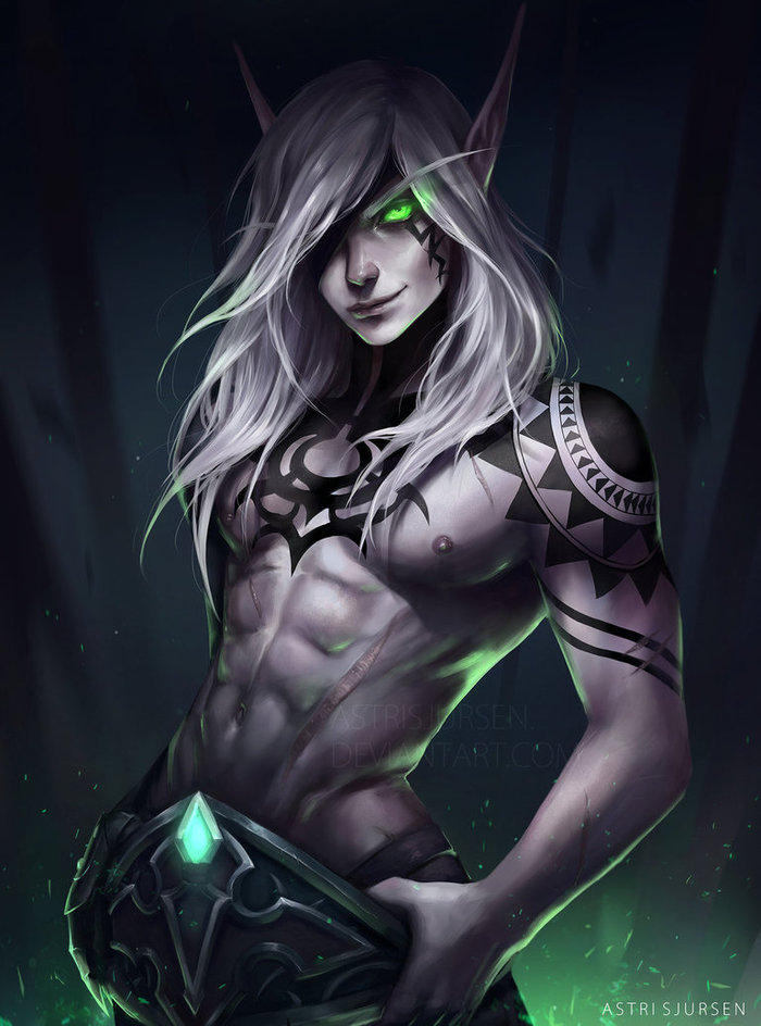 Blood Elf Art , WOW, Warcraft, World of Warcraft, ,  , Blood Elf