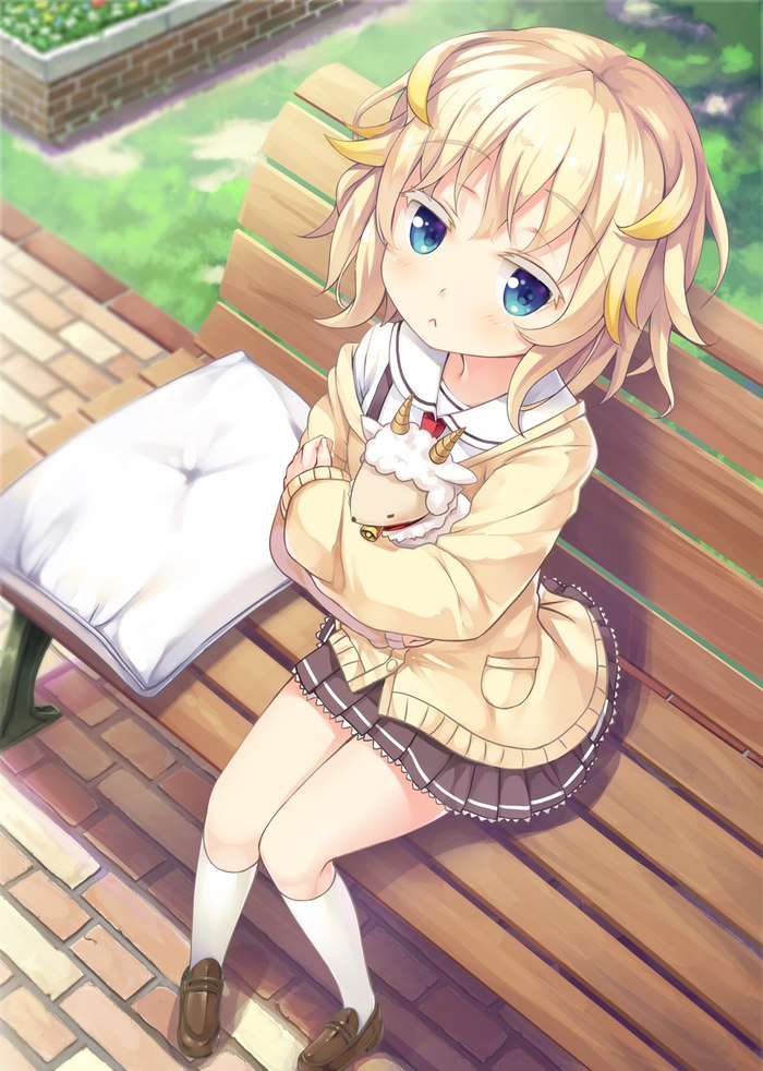 Anime art #3 - Anime, Anime art, Loli, Schoolgirls, Anifleet