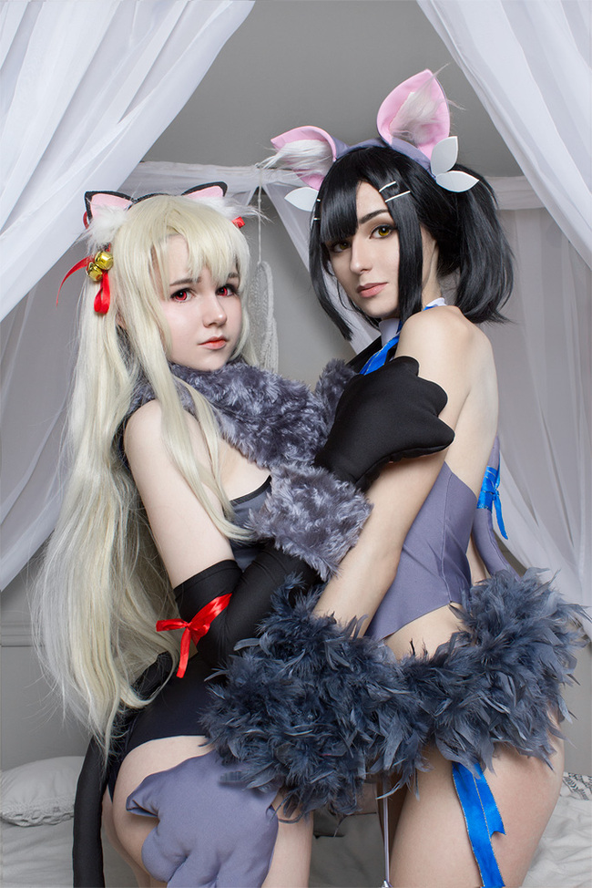 Illya & Miyu cosplay - Cosplay, Anime, Fate-kaleid liner Prisma Illya, Miyu, Illyasviel Von Einzbern, Girls, , , Longpost