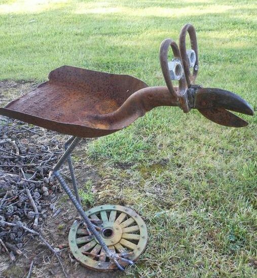 Sculpture of hard country labor waste - Pinterest, Garden tools, , Longpost