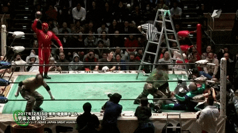 Japanese wrestling - , Japan, Wrestling, GIF