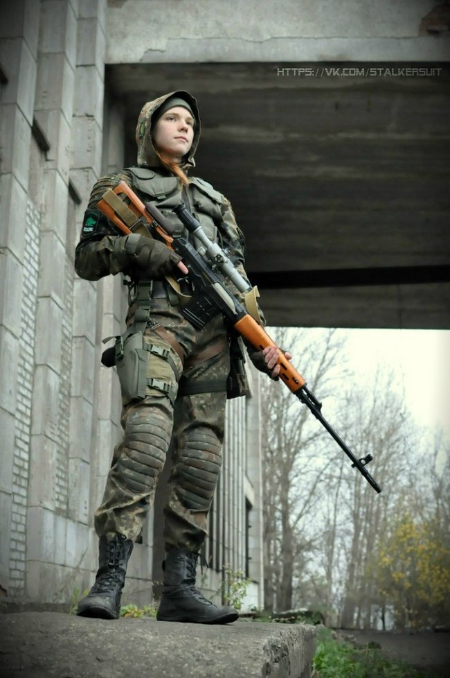 Stalker from freedom. - , Girls, Stalker, Airsoft, Cosplay, Female, Longpost, Women