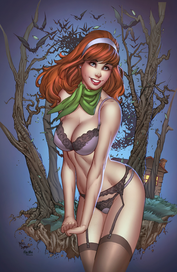 Daphne, 'naughty', pencils: M. DeBalfo - NSFW, Deviantart, Art, Drawing, Cartoons, Scooby Doo, , Daphne Blake