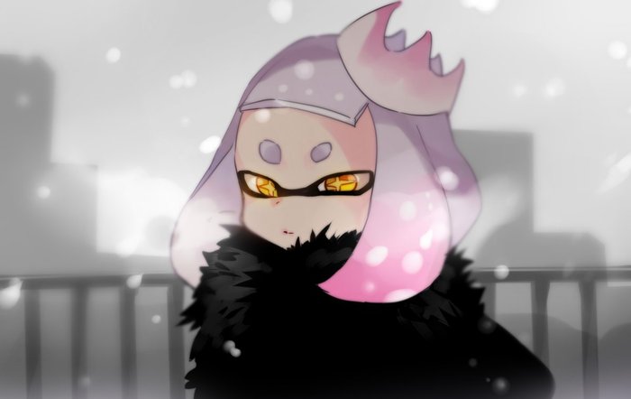 Winter Pearl - Splatoon, Woomy, Inklings, Pearl, Art