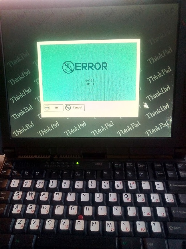 IBM ThinkPad 380ED - , Longpost, My, 90th, Laptop Repair
