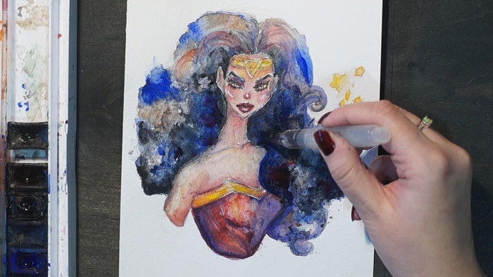 Speed Painting - Wonder Woman DC () , , , , Speed painting, -, , , 