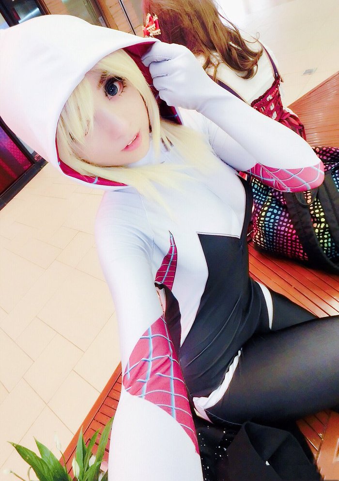 Spider-Gwen - by - Taki - Косплей, Marvel, Гвен Стейси, Девушки, Taki, Длиннопост